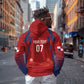 Afro-Panama Football 2026 Custom Hoodie La Marea Roja Making History - African Pride