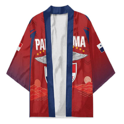 Afro-Panama Football 2026 Custom Kimono La Marea Roja Making History - African Pride