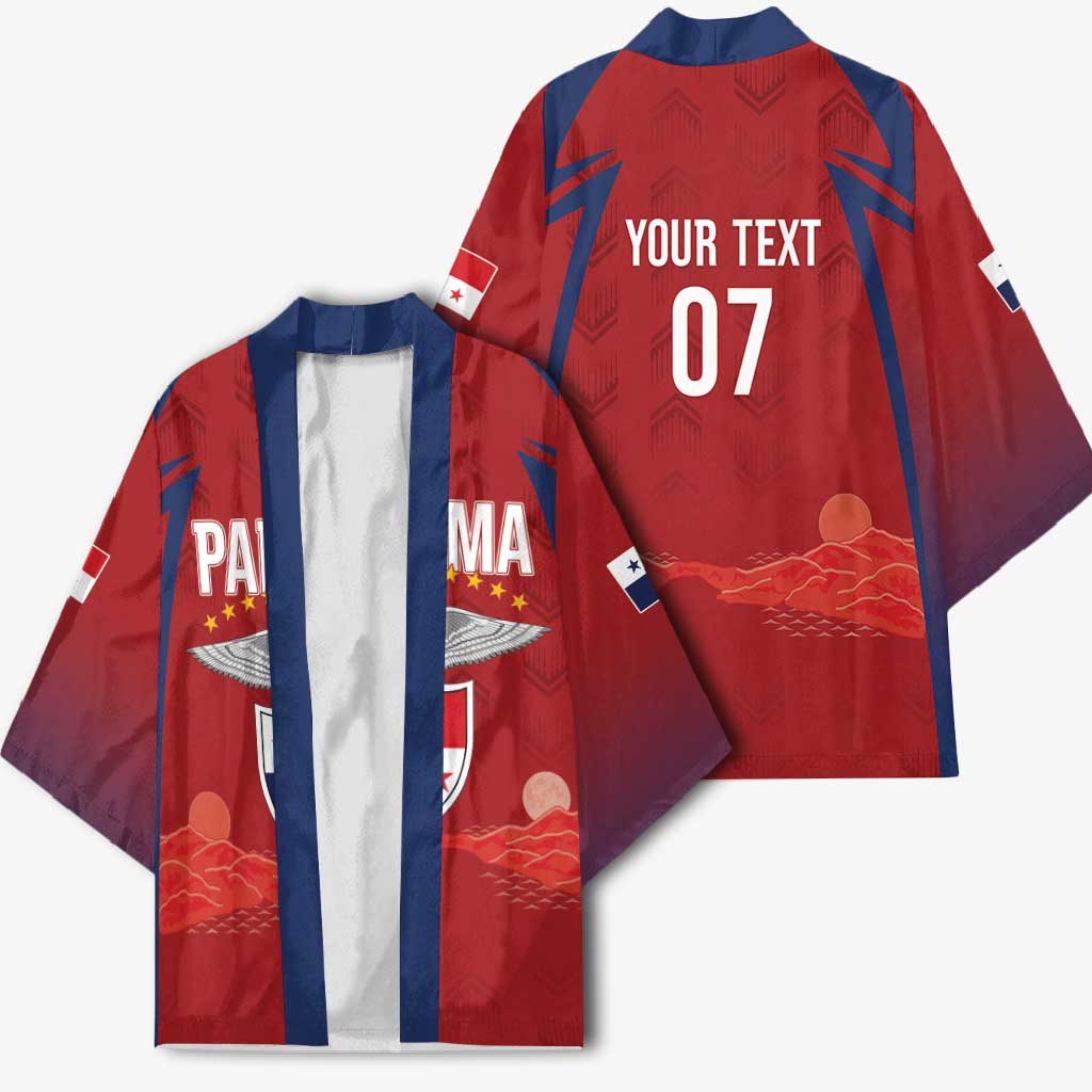 Afro-Panama Football 2026 Custom Kimono La Marea Roja Making History - African Pride