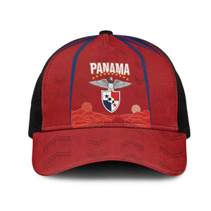 Afro-Panama Football 2026 Mesh Trucker Cap La Marea Roja Making History - African Pride