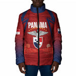 Afro-Panama Football 2026 Custom Padded Jacket La Marea Roja Making History - African Pride