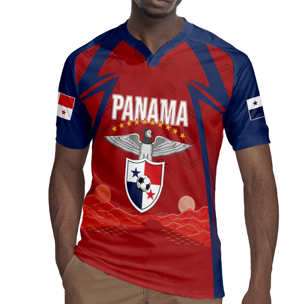 Afro-Panama Football 2026 Custom Rugby Jersey La Marea Roja Making History LT7