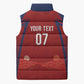 Afro-Panama Football 2026 Custom Sleeveless Puffer Jacket La Marea Roja Making History - African Pride