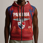 Afro-Panama Football 2026 Custom Sleeveless Zip Hoodie La Marea Roja Making History - African Pride