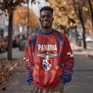 Afro-Panama Football 2026 Custom Sweatshirt La Marea Roja Making History - African Pride