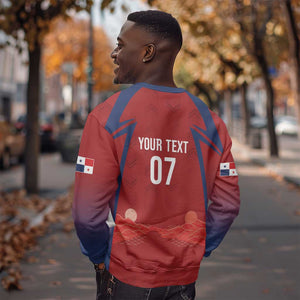 Afro-Panama Football 2026 Custom Sweatshirt La Marea Roja Making History - African Pride