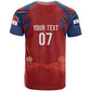 Afro-Panama Football 2026 Custom T shirt La Marea Roja Making History LT7