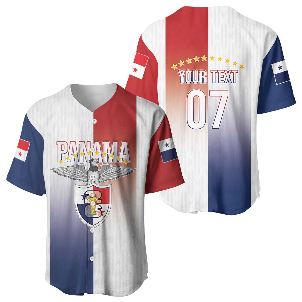 Afro-Panama Football Los Canaleros 2026 Custom Baseball Jersey Rising Glory LT7
