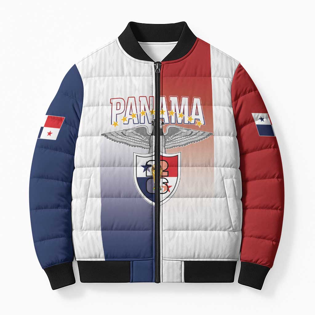 Afro-Panama Football Los Canaleros 2026 Custom Bomber Puffer Jacket Rising Glory - African Pride