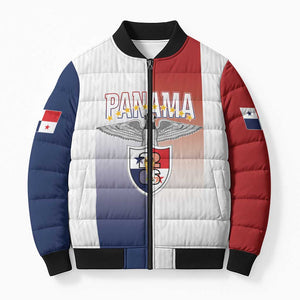 Afro-Panama Football Los Canaleros 2026 Custom Bomber Puffer Jacket Rising Glory - African Pride