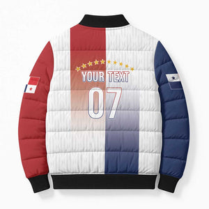Afro-Panama Football Los Canaleros 2026 Custom Bomber Puffer Jacket Rising Glory - African Pride