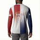 Afro-Panama Football Los Canaleros 2026 Custom Button Sweatshirt Rising Glory