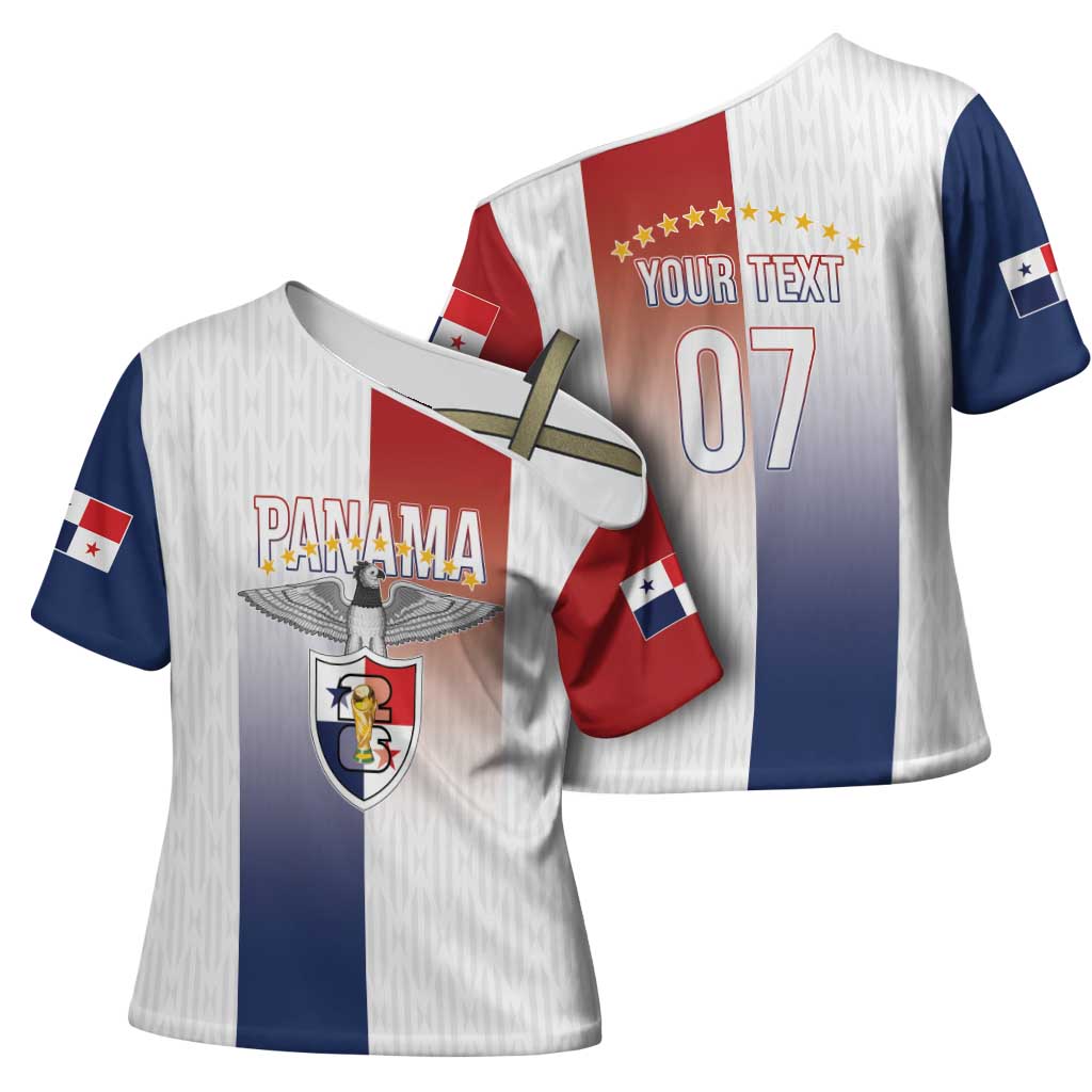 Afro-Panama Football Los Canaleros 2026 Custom Cross Shoulder Shirt Rising Glory - African Pride