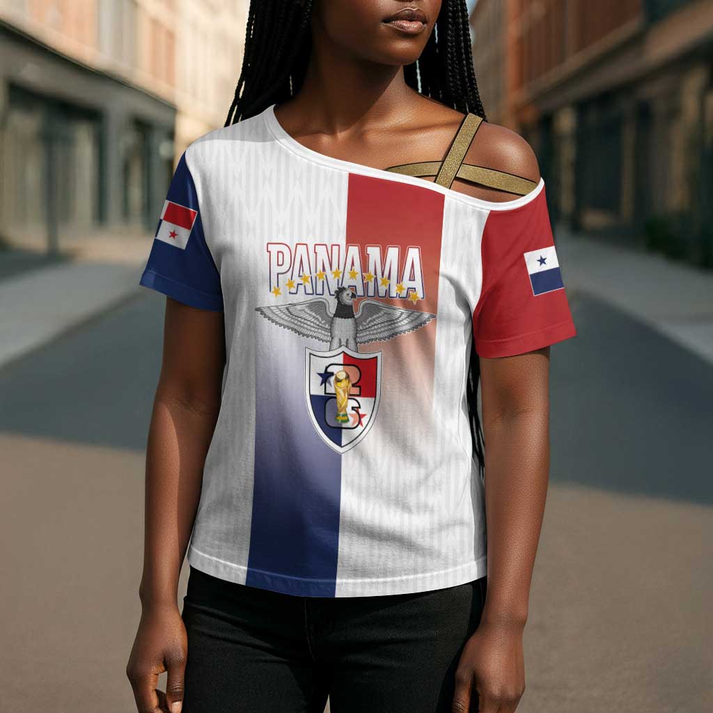 Afro-Panama Football Los Canaleros 2026 Custom Cross Shoulder Shirt Rising Glory - African Pride