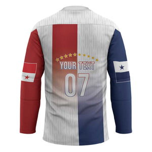 Afro-Panama Football Los Canaleros 2026 Custom Hockey Jersey Rising Glory - African Pride