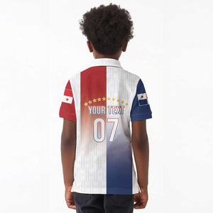 Afro-Panama Football Los Canaleros 2026 Custom Kid Polo Shirt Rising Glory LT7
