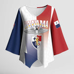Afro-Panama Football Los Canaleros 2026 Custom Kimono Sleeve Blouse Rising Glory - African Pride