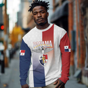 Afro-Panama Football Los Canaleros 2026 Custom Long Sleeve Shirt Rising Glory - African Pride