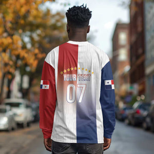 Afro-Panama Football Los Canaleros 2026 Custom Long Sleeve Shirt Rising Glory - African Pride