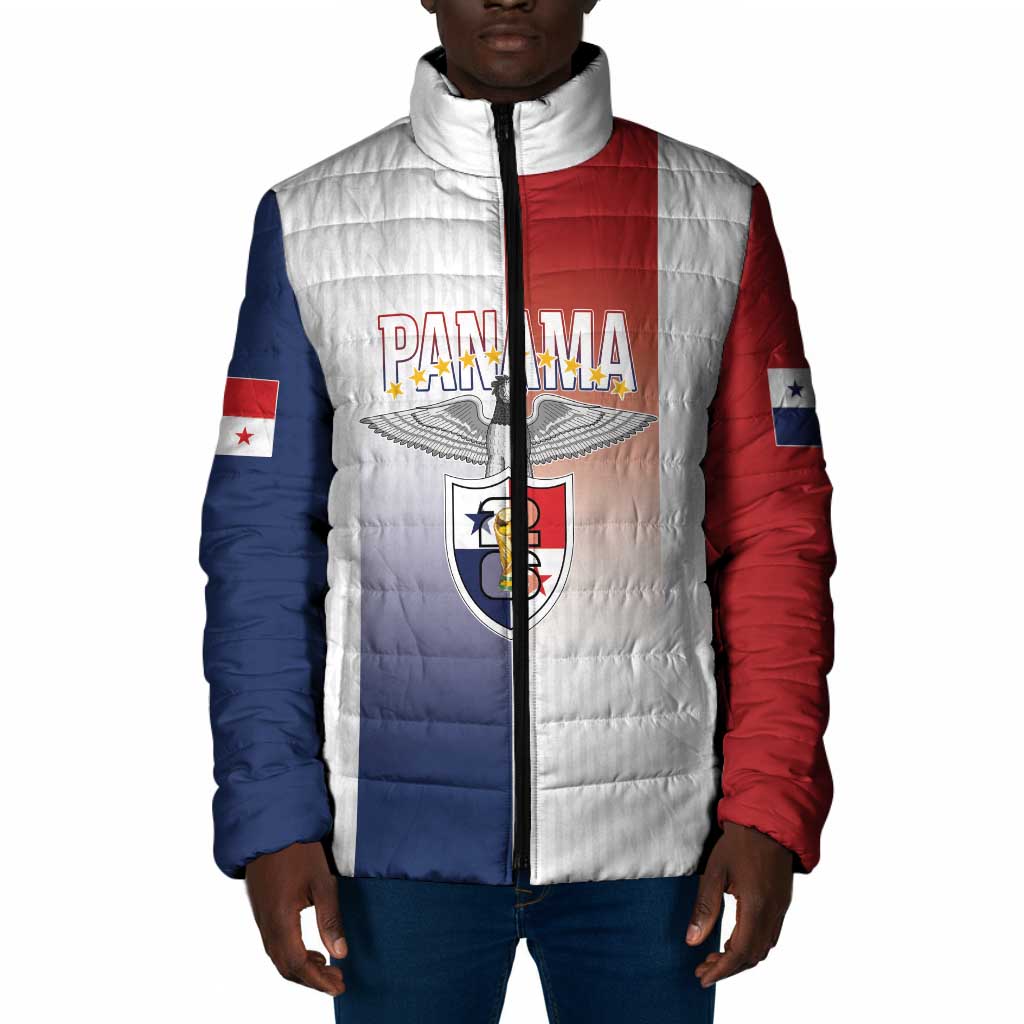 Afro-Panama Football Los Canaleros 2026 Custom Padded Jacket Rising Glory - African Pride