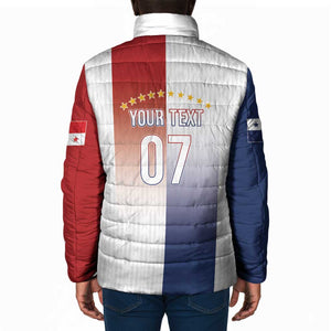 Afro-Panama Football Los Canaleros 2026 Custom Padded Jacket Rising Glory - African Pride