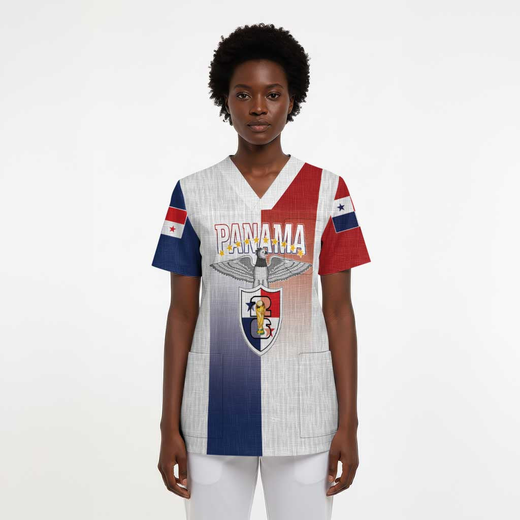 Afro-Panama Football Los Canaleros 2026 Custom Scrub Top Rising Glory - African Pride