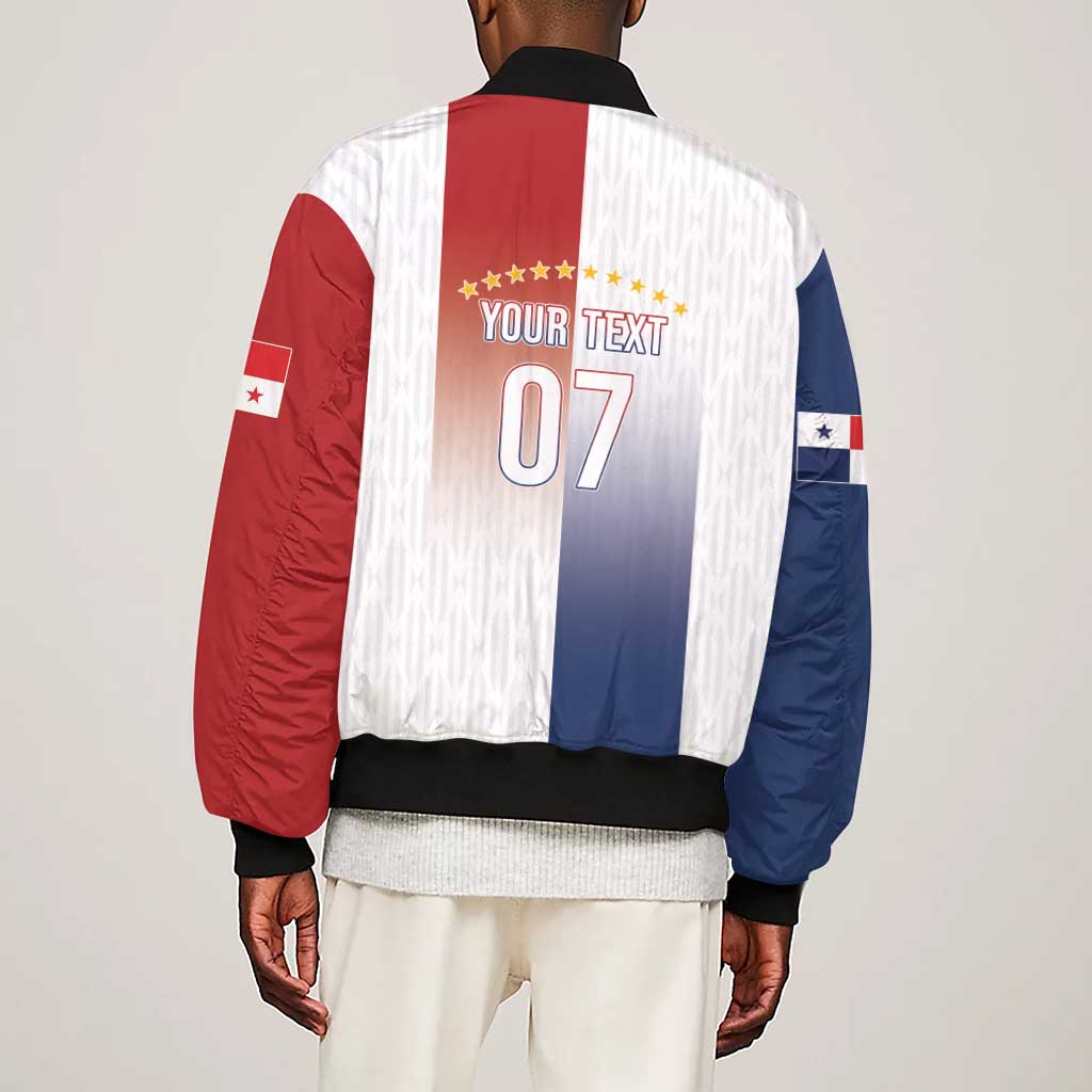 Afro-Panama Football Los Canaleros 2026 Custom Sleeve Zip Bomber Jacket Rising Glory - African Pride