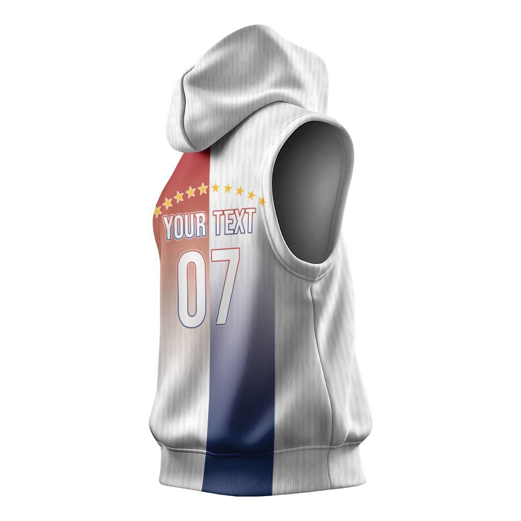 Afro-Panama Football Los Canaleros 2026 Custom Sleeveless Hoodie Rising Glory - African Pride
