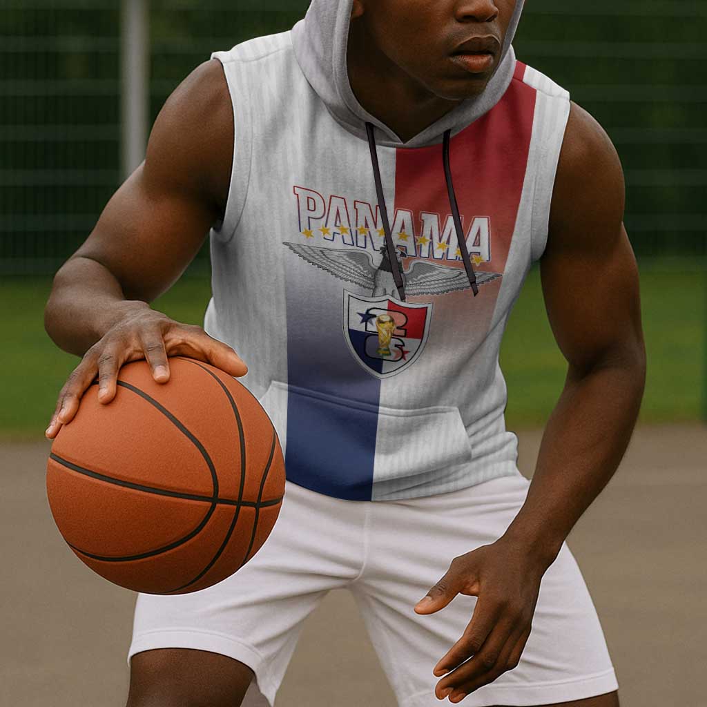 Afro-Panama Football Los Canaleros 2026 Custom Sleeveless Hoodie Rising Glory - African Pride