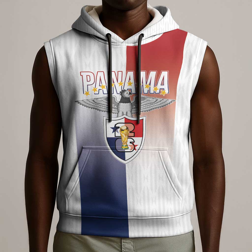 Afro-Panama Football Los Canaleros 2026 Custom Sleeveless Hoodie Rising Glory - African Pride