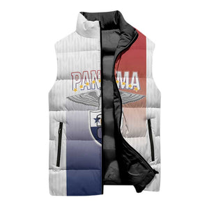 Afro-Panama Football Los Canaleros 2026 Custom Sleeveless Puffer Jacket Rising Glory - African Pride