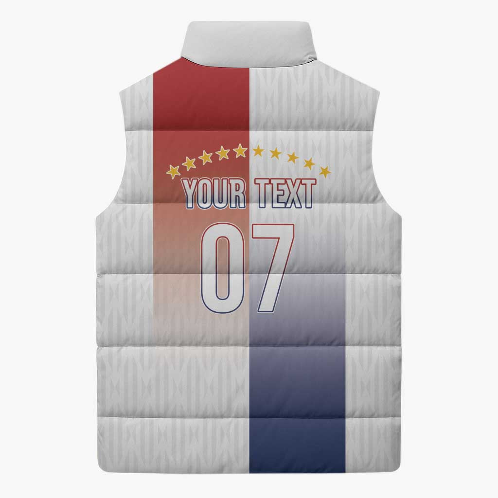 Afro-Panama Football Los Canaleros 2026 Custom Sleeveless Puffer Jacket Rising Glory - African Pride