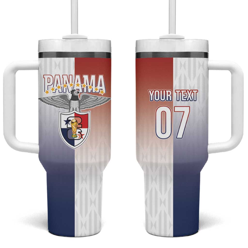 Afro-Panama Football Los Canaleros 2026 Custom Tumbler With Handle Rising Glory - African Pride