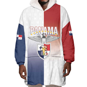 Afro-Panama Football Los Canaleros 2026 Custom Wearable Blanket Hoodie Rising Glory - African Pride
