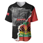Personalized Haiti First Black Republic 1804 Baseball Jersey Ayiti Citadel Laferriere