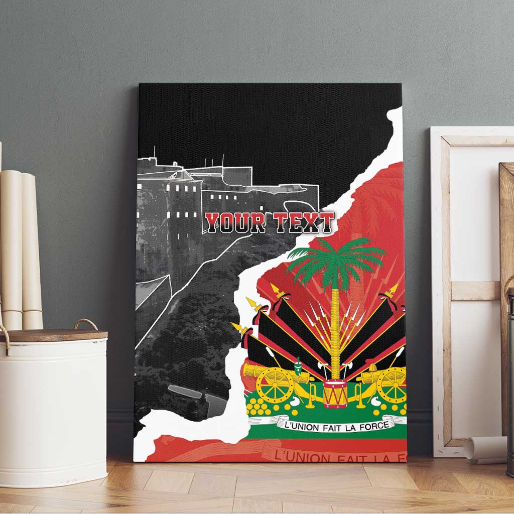 Personalized Haiti First Black Republic 1804 Canvas Wall Art Ayiti Citadel Laferriere