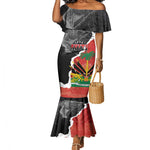 Personalized Haiti First Black Republic 1804 Mermaid Dress Ayiti Citadel Laferriere