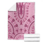 Afro Breast Cancer Awareness Dashiki Blanket Glamorous Pink - African Pride