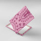 Afro Breast Cancer Awareness Dashiki Canvas Wall Art Glamorous Pink - African Pride