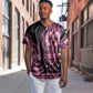 Breast Cancer Awareness Pink Ribbon Afro Baseball Jersey Dashiki Style - African Pride