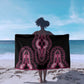 Breast Cancer Awareness Pink Ribbon Afro Sarong Dashiki Style - African Pride