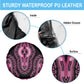 Breast Cancer Awareness Pink Ribbon Afro Spare Tire Cover Dashiki Style - African Pride
