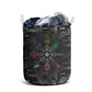Afro Haiti Vodou Milokan Laundry Basket