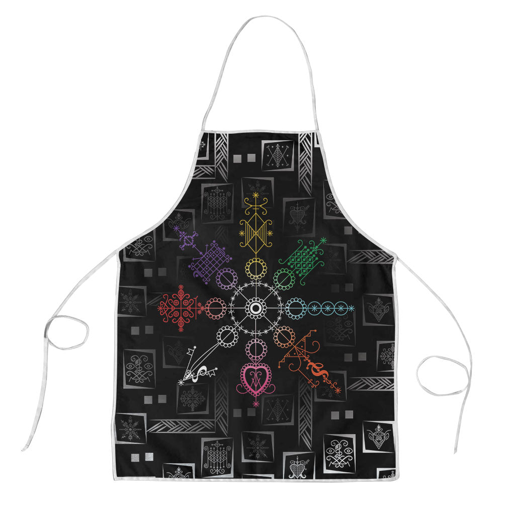Afro Haiti Vodou Milokan Apron