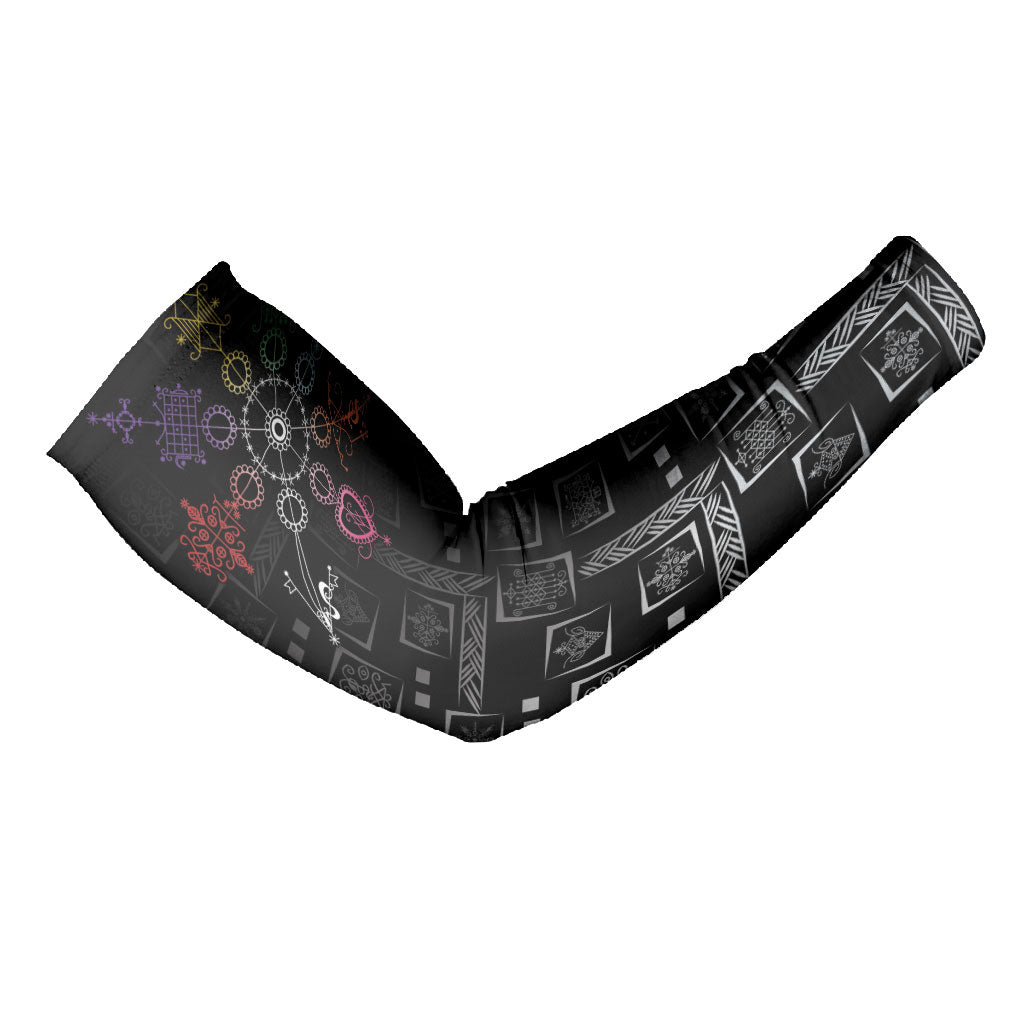 Afro Haiti Vodou Milokan Arm Sleeves