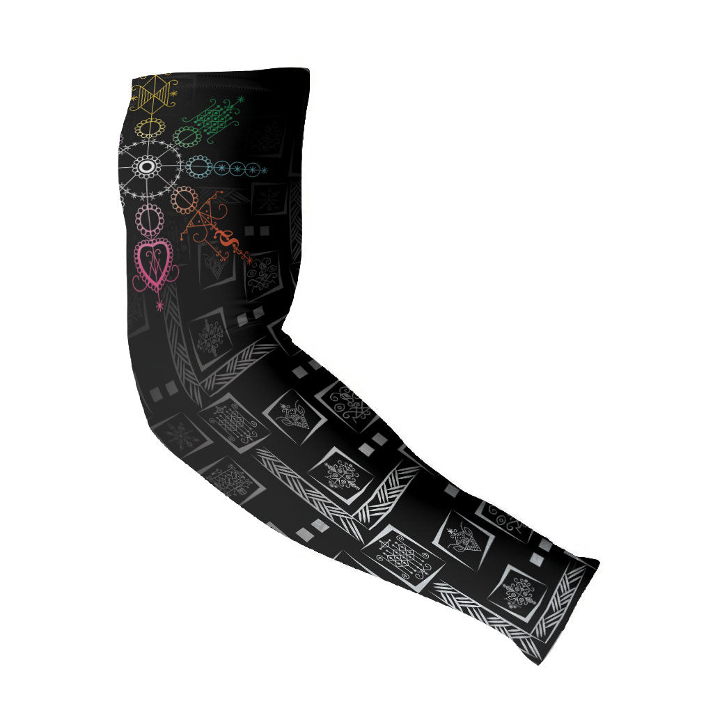 Afro Haiti Vodou Milokan Arm Sleeves