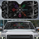Afro Haiti Vodou Milokan Auto Sun Shade
