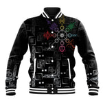 Afro Haiti Vodou Milokan Baseball Jacket