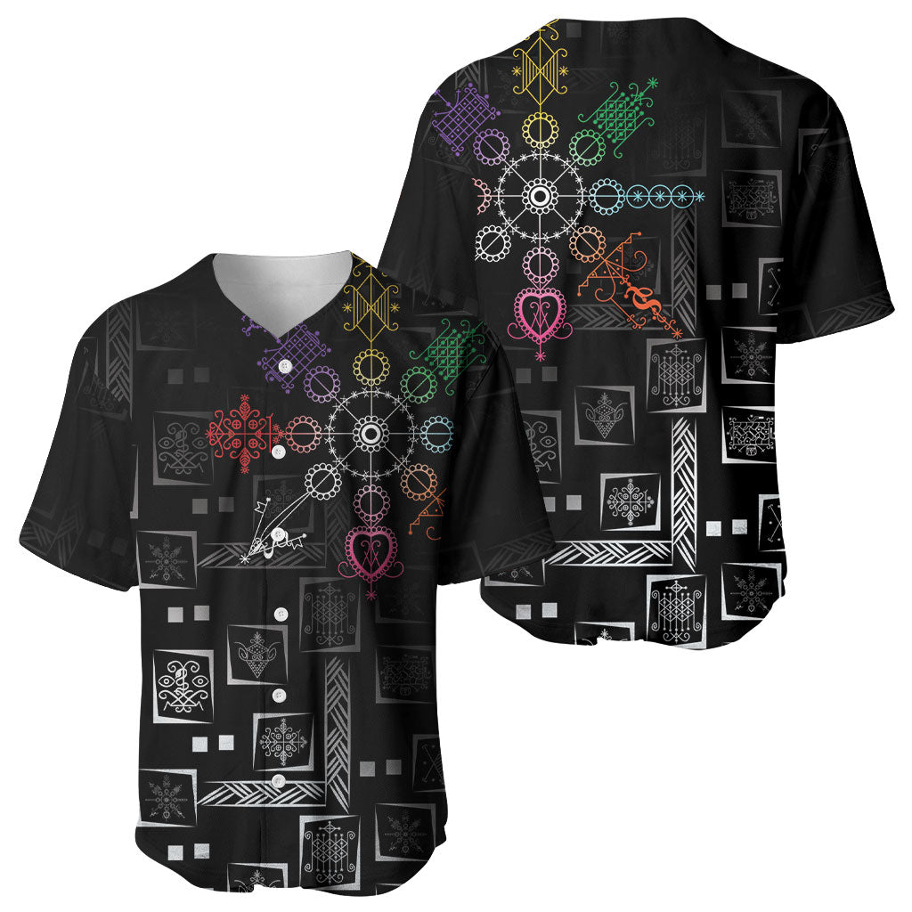 Afro Haiti Vodou Milokan Baseball Jersey