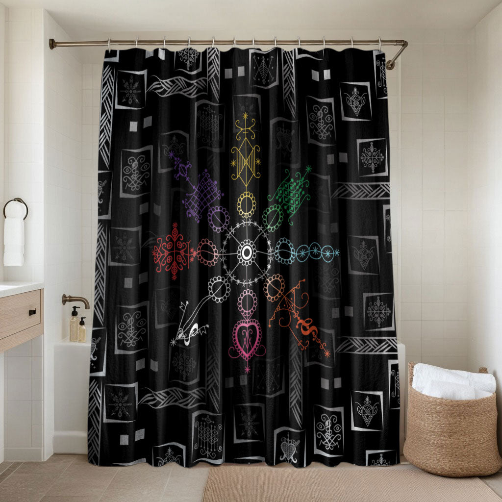 Afro Haiti Vodou Milokan Bathroom Set